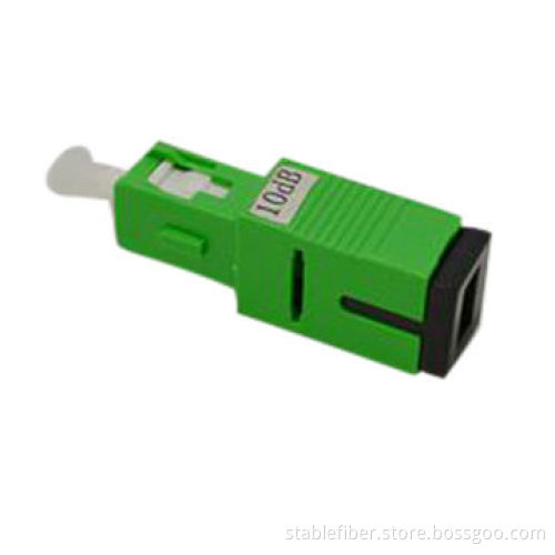 SC fiber-optic attenuator, female to male type